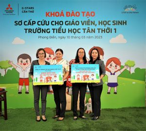 MMV tài trợ hội thảo đào tạo sơ cấp cứu cho học sinh và giao viên ở Cần Thơ